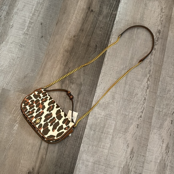 Tory Burch Leopard Crossbody NWT - Picture 9 of 12